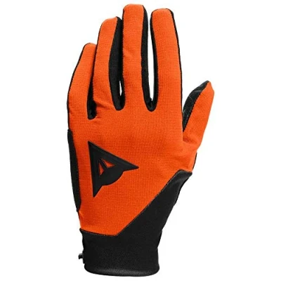 Imagen de Dainese HG Caddo Gloves, Guantes Largos MTB, Downhill, Enduro, All Mountain, Bicicleta de Montaña, Ciclismo, para Hombre y Mujer, Naranja/Noir, M