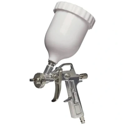 Imagen de Einhell Pistola pintura con deposito superior, capacidad de 0,6 l, metálico y blanco (ref.4133000)