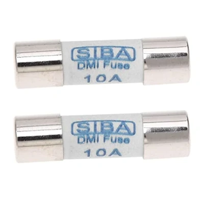 Imagen de Bcowtte 2 multímetros 10 x 38 mm 1000 V A cilindro fusible de cerámica