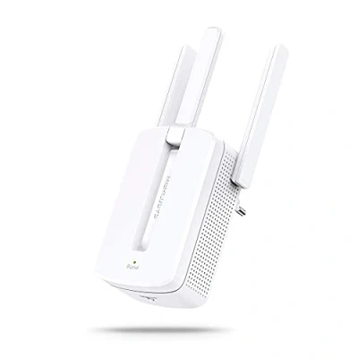 Imagen de Mercusys MW300RE Repetidor de WiFi N 300Mbps, Extensor Red WiFi, Amplificador Inalámbrico, 3 Antenas, Botón WPS, MIMO, Señalización LED