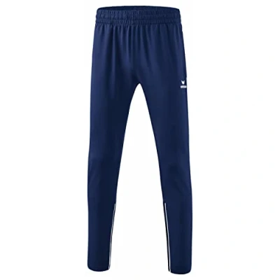 Imagen de erima Entrenamiento de Rendimiento Pantalón, New Navy/Blanco, S para Hombre