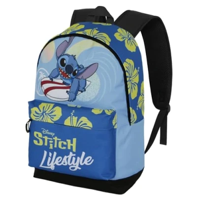 Imagen de Karactermania Disney LILO AND Stitch Lifestyle Mochila escolar para niños, Talla: One Size, Azul