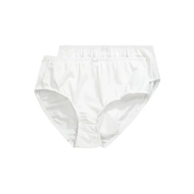 Imagen de Ulla Popken Slips, 2er Pack Ropa Interior, Weiß, 68 70 para Mujer
