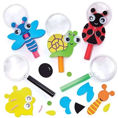 Imagen de Baker Ross FC703 Lupa de Insectos Juego 5, manualidades para niños