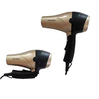 Imagen de Secador de pelo mini plegable. Potencia 1000w. Incluye boquilla y difusor.