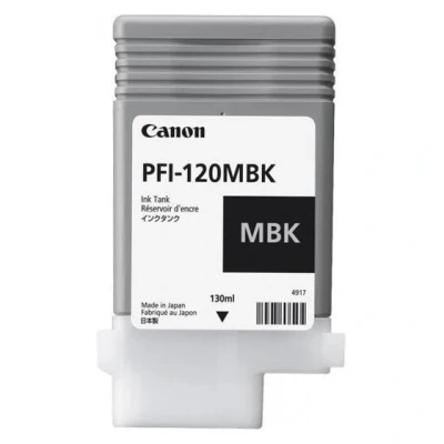 Imagen de Canon Ink PFI 120 PFI120 Matt Black Schwarz (2884C001)