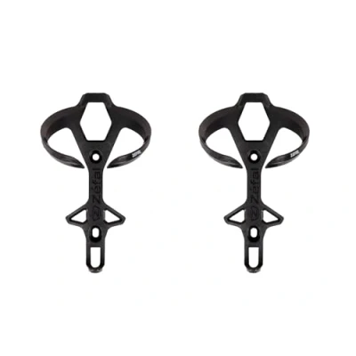 Imagen de ZEFAL Pack Pulse L2 Dos Portabidones Carbono Ultraligeros 18 g Cada Portabidon Bicicleta Negro Fabricado en Francia