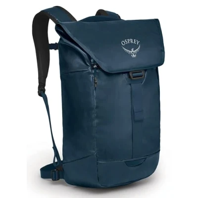 Imagen de Osprey Transporter Flap Mochila Unisex para desplazamientos Diarios Venturi Blue O/S