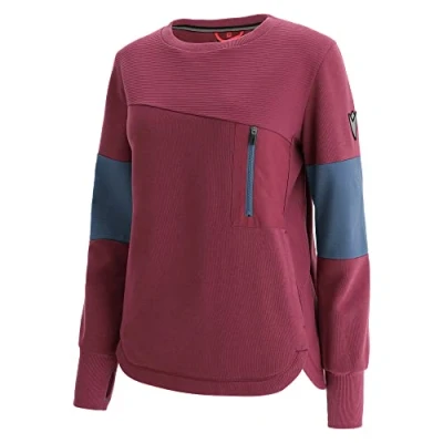 Imagen de Macron Athleisure Scc Gedda Ligt Strtch Swtshrt Lbrd/Lavio Wmn Sudadera, Mujer, Granate, L