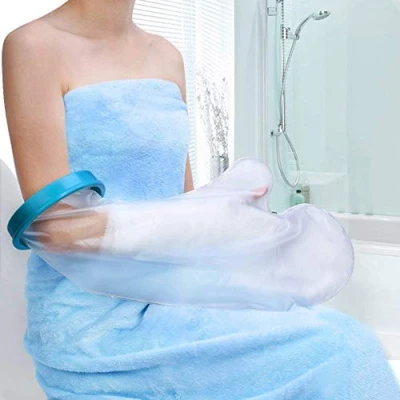 Imagen de DOACT 1 protección impermeable para brazo adulto, platre, ducha, mantenimiento de yeso y vendaje seco utilizado todo en la 50 cm