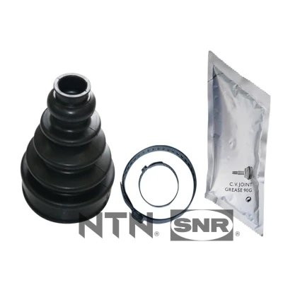 Imagen de SNR IBK60.003 Fuelle Palier lado de engranaje Caucho AUDI: A4 B6 Avant, Berlina, A6 C6 VOLVO: S80 I, S60 XC90 I