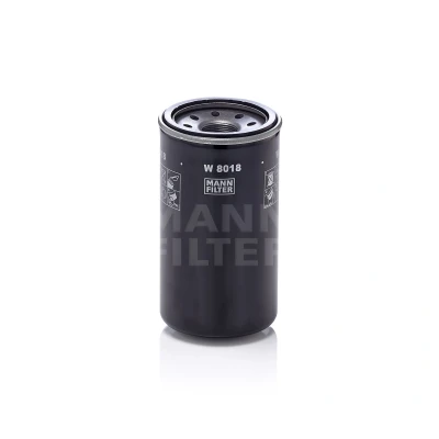 Imagen de MANN FILTER W 8018 Filtro de aceite M 26 X 1.5 con válvula bloqueo retorno enroscable ISUZU: D Max 1 Pickup