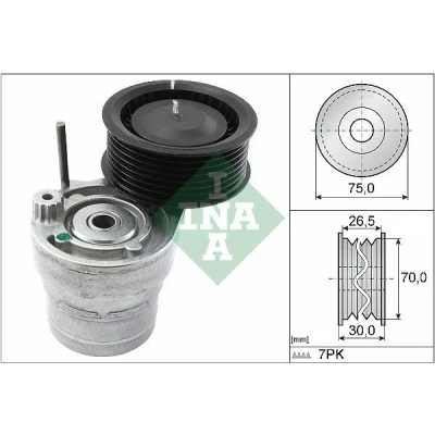 Imagen de INA 534 0603 10 Brazo tensor, correa trapecial poli V SMART: Forfour II Hatchback norauto, oscaro, mister auto