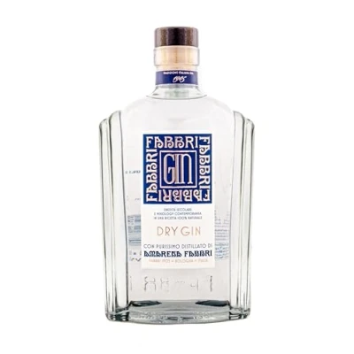 Imagen de FABBRI GINEBRA SECA DESTILADO CEREZA NEGRA 70 CL