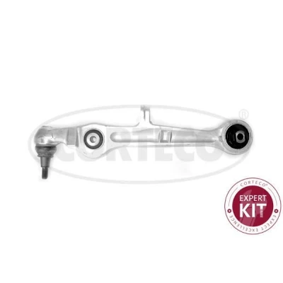 Imagen de CORTECO 49398449 Barra oscilante, suspensión de ruedas Eje delantero abajo, ambos lados Brazo oscilante transversal Aluminio AUDI: A8 D2