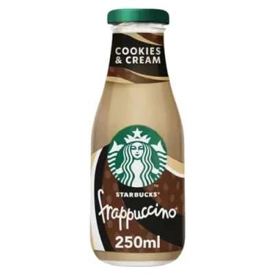 Imagen de Starbucks Frappucino Cookies and Cream Bebida de Cafe 8 Botellas x 250 ml