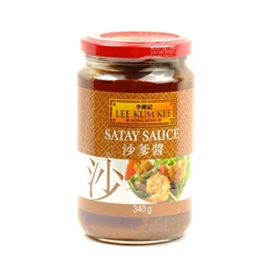 Imagen de Lee Kum Kee Salsa de Satay, Cacahuetes Estilo Satay Perfecto para Carnes 340g