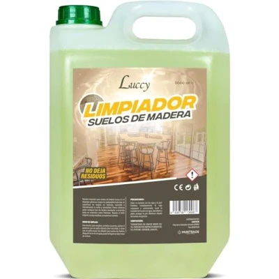 Imagen de LUCCY Fregasuelos Perfumado para Madera 5 Litros Limpia y Protege Suelos de