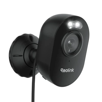 Imagen de Reolink 2K 4MP Camara Vigilancia WiFi Exterior Visión Nocturna a Color, Wi Fi Banda Dual 2,4/5GHz, Detección de Movimiento con Alertas, Enchufable, Comunicación Bidireccional, Lumus Negro