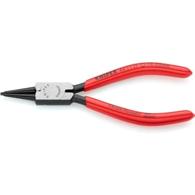 Imagen de Knipex Alicate para arandelas interiores en taladros negro atramentado, recubiertos de plástico 140 mm 44 11 J1