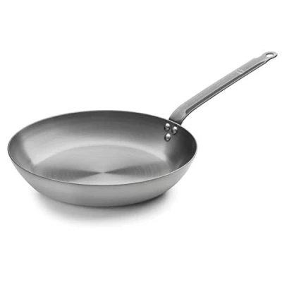 Imagen de Lacor Sartén Sin Antiadherente, Ecológica, Compatible con Vitrocerámica, Eléctrico, Gas e Inducción, 36 cm, Hierro Ferrum, Fabricada en España, Fundido, Gris
