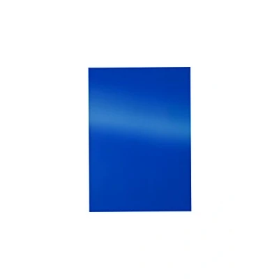 Imagen de Pavo Chromolux Tapa para encuadernación (tamaño DIN A4, 250 g/m², 100 unidades), color azul