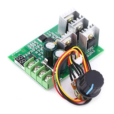 Imagen de DC 6 60V 30A Controlador de Motor CC Regulador Velocidad con Pantalla Digital Mdulo Accionamiento Ajustable PWM