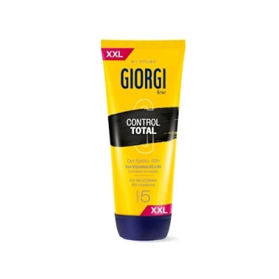 Imagen de Giorgi Line Gomina Control Total, 0% Siliconas, Fijación y Duración 48h sin Residuos, Acabado Resistente al Agua, 5 240 ml XXL