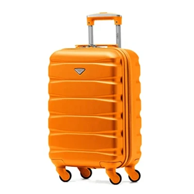 Imagen de Flight Knight Maleta De Mano 55x35x20 cm Compatible con Vueiling, Iberia, RyanAir, Easyjet, Air Nostrum, Europa Entre Muchas Otras! Cabina 4 Ruedas ABS Trolley Ligera