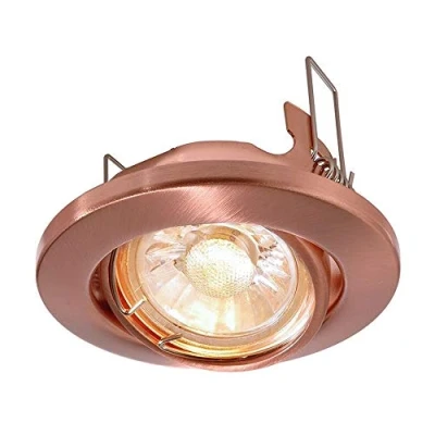 Imagen de Deko Light Anillo empotr. NV de 68 orientab., cobre cepillado