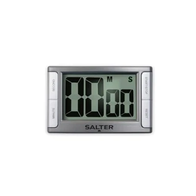 Imagen de Salter 396 SVXR Temporizador Electrónico De Cocina Con Alarma Fuerte, Incluye Una Pantalla Digital Y Grande Fácil Lectura, Función Cronómetro, Apta Para Hornos Frigoríficos