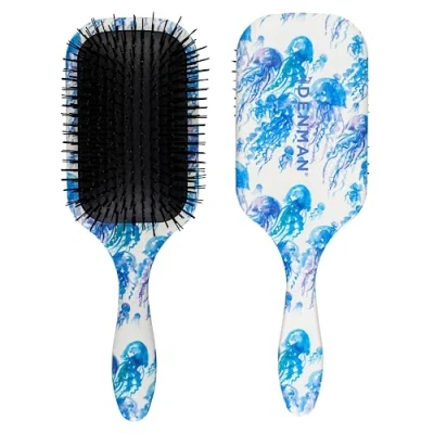 Imagen de Denman Cepillo de pelo ultra desenredante, ideal para cabello largo, pelucas y extensiones desenredar sin tirones (medusa) D90L