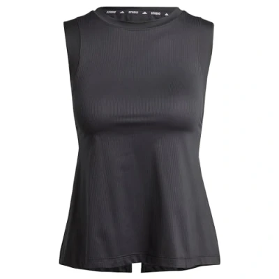 Imagen de adidas Performance Studio TANK Camiseta deportiva, Mujer, Talla: XS, Black grey six