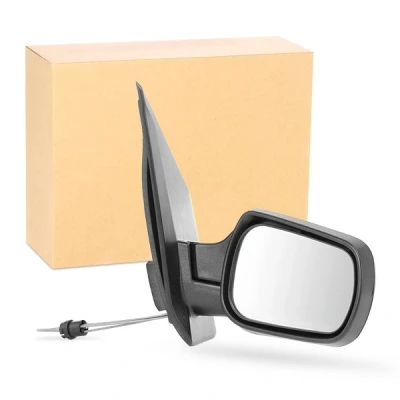 Imagen de espejo retrovisor Van Wezel 1805804 derecha completo, convexo, ajustable desde interior, Ajuste por cable FORD: FIESTA 5 Van, norauto,