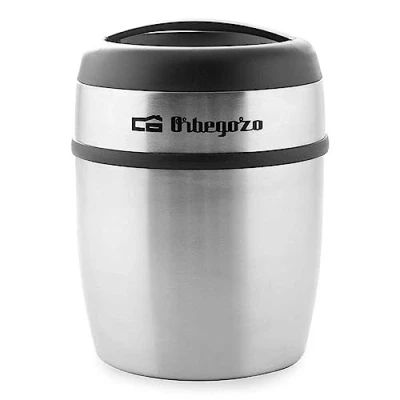 Imagen de Orbegozo TRSL 1500 Termo para sólidos y líquidos, fabricado en acero inoxidable, temperatura fría o caliente, asa de transporte, libre BPA, ml