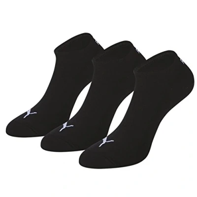 Imagen de PUMA Unisex Sneaker Plain, Calcetines adulto, Negro (Black), 39 42