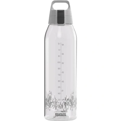 Imagen de Sigg Botella Tritan Renew Total Clear ONE Apta para bebidas carbonatadas lavavajillas a prueba de fugas Ligera como una pluma Resistente los arañazos Sin BPA 0,5L/ 0,75L/1,5L