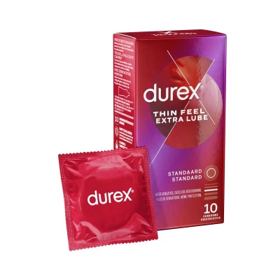 Imagen de Preservativo Thin Feel Extra De Durex 10 Preservativos