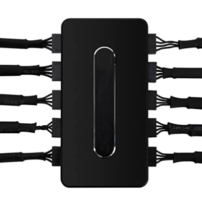 Imagen de PWM Fan Hub Controlador de ventilador PC, 4 pines, CPU Splitter (PWM)