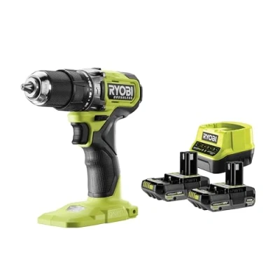 Imagen de Taladro Ryobi 18v RPD18bL1 2C20S con 2 pilas 2ah y cargador rápido