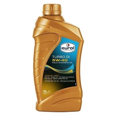 Imagen de Eurol Turbo DI 5W 40 1L Aceite de motor E100085 BMW: 3 Sedán, Coupé, VOLKSWAGEN: Golf 4, 5, 7, MERCEDES BENZ: Clase C Sedán