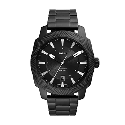 Imagen de Fossil Machine Reloj, Hombre, Talla: One Size, Stainless steel &amp; black