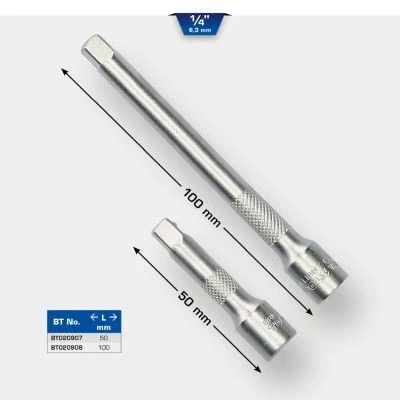 Imagen de KS TOOLS BT020907 Alargadera, llave de cubo 50 6,3 (1/4&quot;)