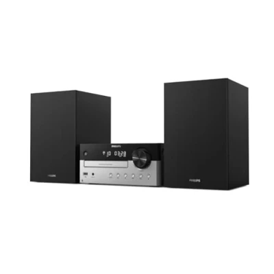 Imagen de Philips Audio TAM4205 Micro Hi Fi 60W Bluetooth CD / MP3 USB/FM Entrada de Altavoces Bass Reflex