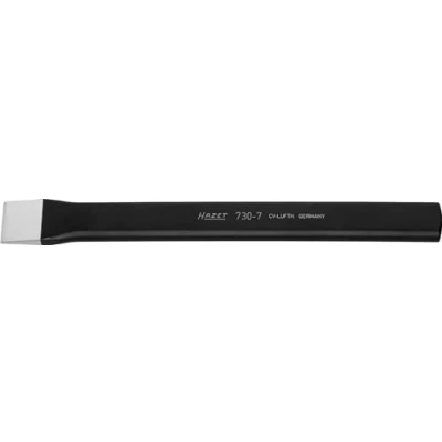 Imagen de Hazet cincel plano 730 7, 250 mm, Forjado, endurecido en toda su longitud, filo de rectificado, para arranque material y procesado una amplia gama materiales