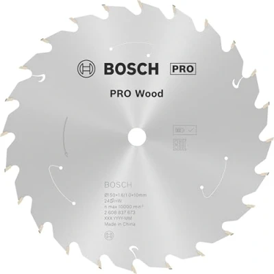 Imagen de Bosch Professional Disco de sierra circular Standard for Wood (madera, 150 x 10 1,6 mm, 24 dientes, accesorio sin cable)