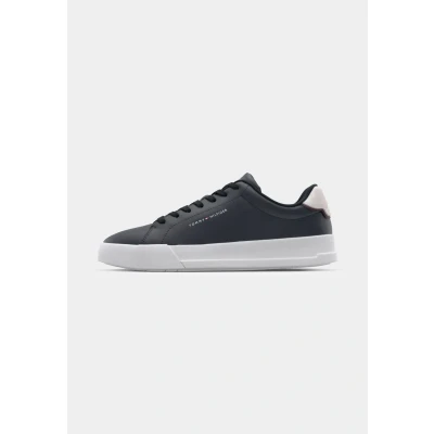 Imagen de Tommy Hilfiger Court Sneaker Mujer Detail Essential de Piel, Azul (Desert Sky), 41