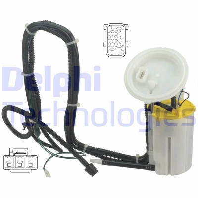 Imagen de DELPHI FG2017 12B1 Unidad de alimentación combustible con juntas sin sensor presión Gasolina BMW: 5 Berlina