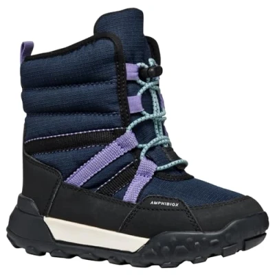 Imagen de Geox J TREKKYUP Girl B AB, Bota de Nieve, Navy/Violet, 37 EU