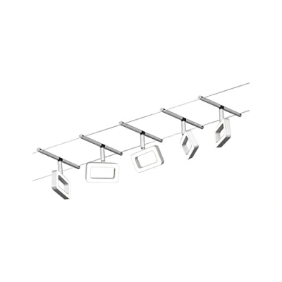 Imagen de Paulmann Frame sobre cable LED 5 luces cromo mate